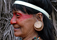 Native with Pierced Ears